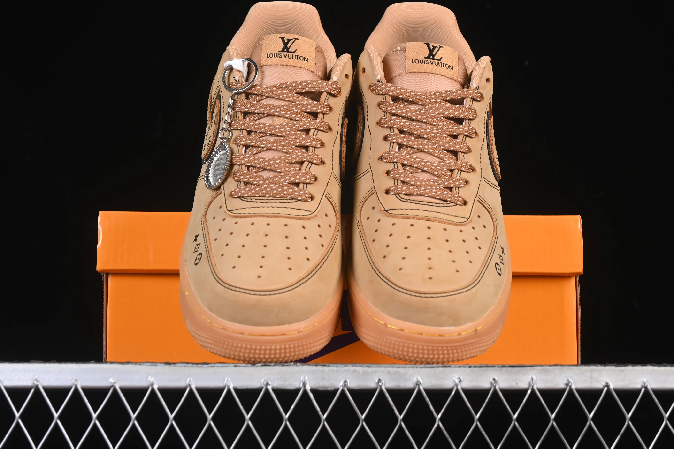 All categories Nk Air Force 1 Air Force series Nk Air Force 1 Low Air Force low-top Nike Air Force 1'07 Low LV joint wheat print Air Force 1 low-top casual sneakers DK0188-082